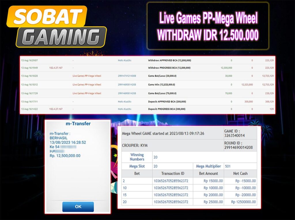 BUKTI JP 13 AGUSTUS 2023 LUNAS RP. 12.500.000,-
