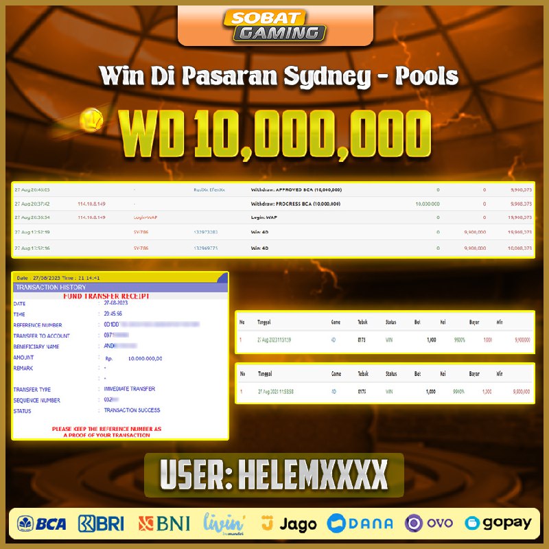 BUKTI JP 27 AGUSTUS 2023 LUNAS RP. 10.000.000,-