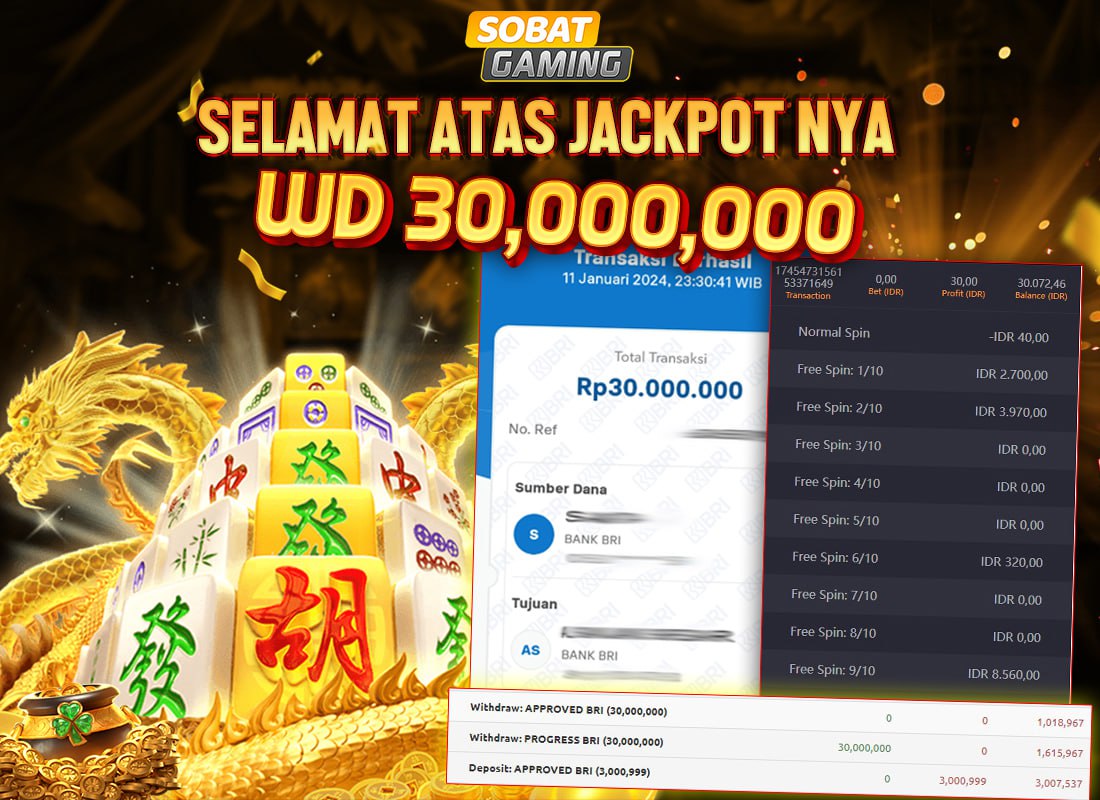 BUKTI JP1 12 JANUARI 2024 LUNAS RP. 30.000.000,-