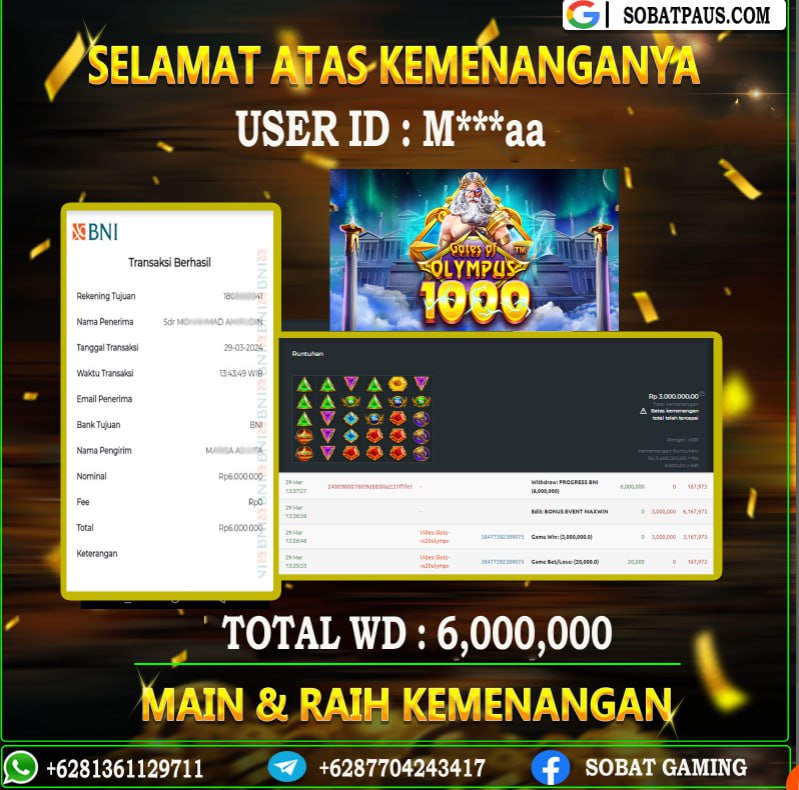 BUKTI JP2 29 MARET 2024 LUNAS RP. 6.000.000,-