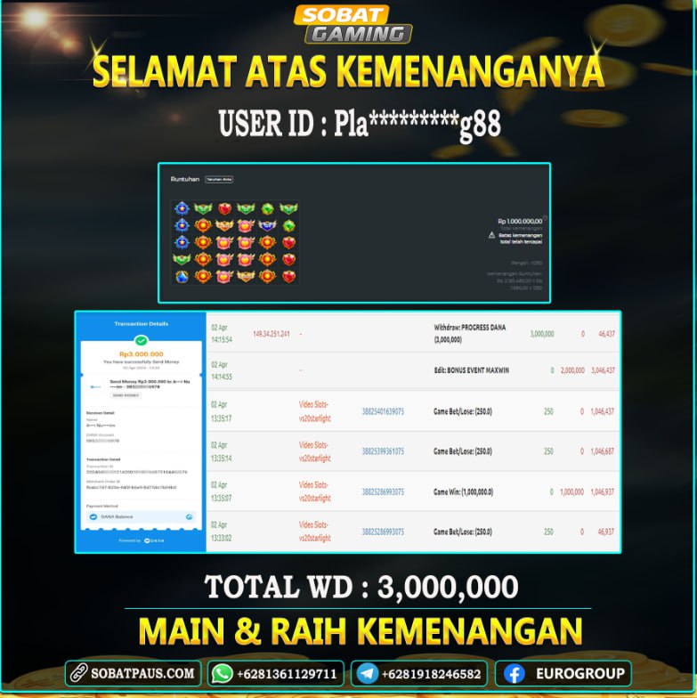 BUKTI JP 02 APRIL 2024 LUNAS RP. 3.000.000,-