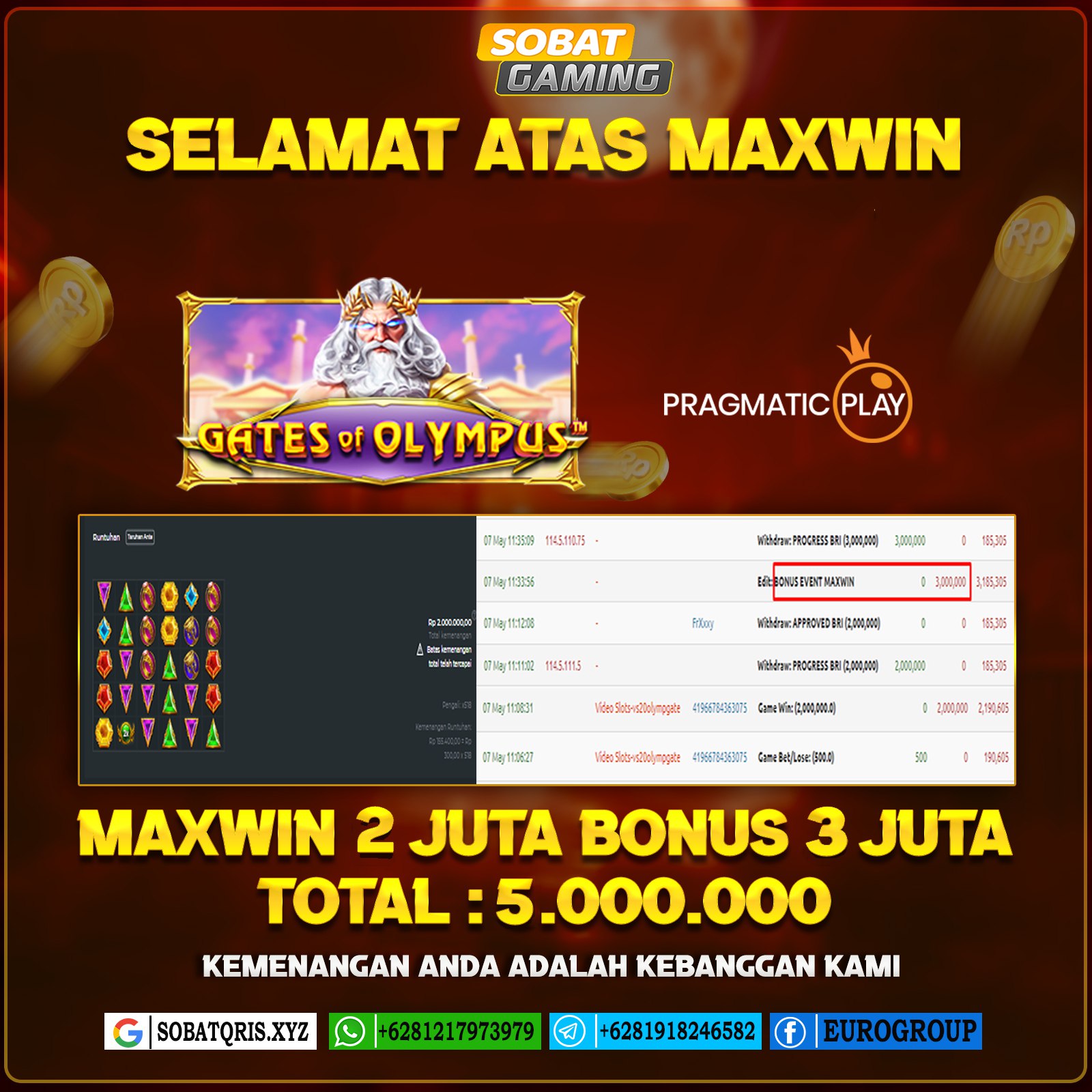BUKTI JP1 07 MEI 2024 LUNAS RP. 5.000.000,-