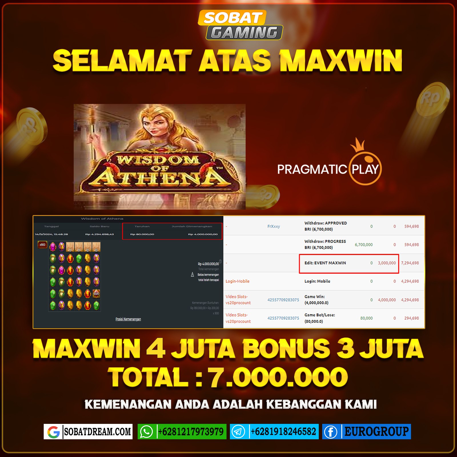 BUKTI JP2 14 MEI 2024 LUNAS RP. 6.700.000,-