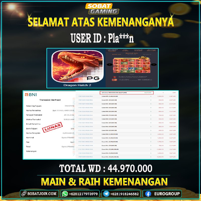 BUKTI JP 30 MEI 2024 LUNAS RP. 44.970.000,-