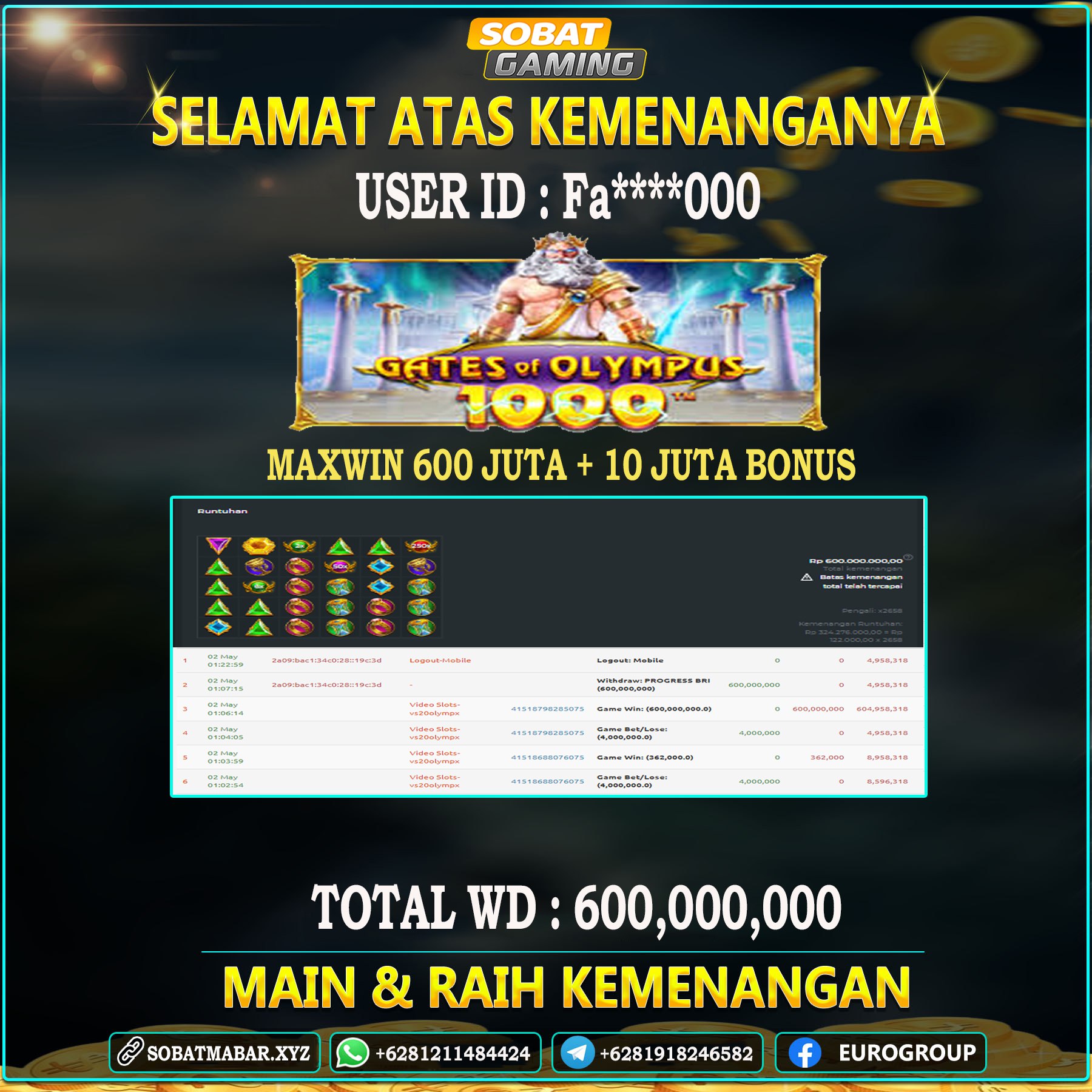 BUKTI JP 02 MEI 2024 LUNAS RP. 600.000.000,-