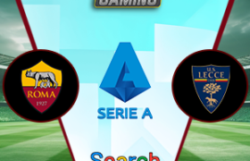 AS Roma vs Lecce 08 Desember 2024