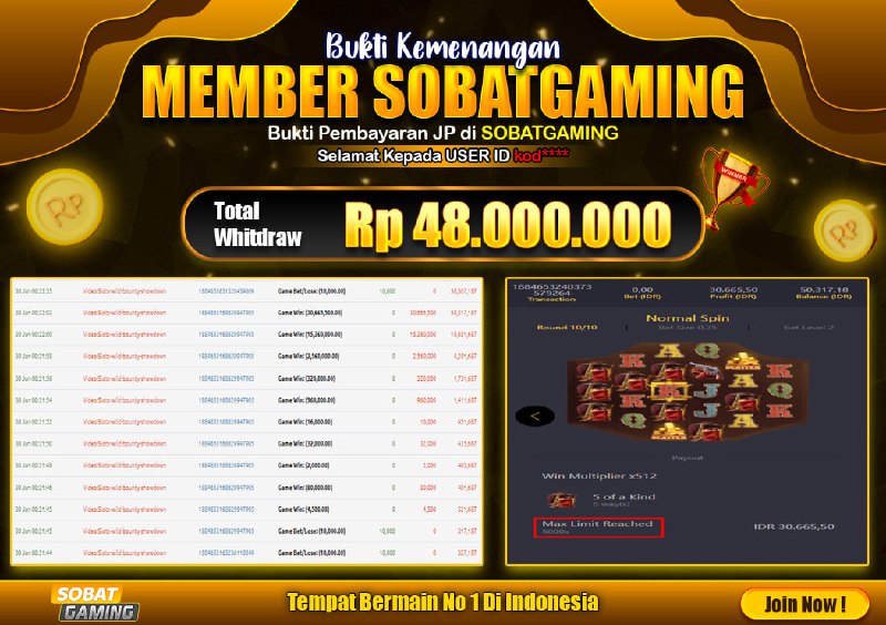 BUKTI JP1 30 JANUARI 2025 LUNAS RP. 48.000.000,-
