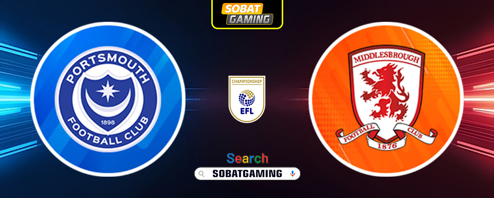 Portsmouth vs Middlesbrough 18 Januari 2025