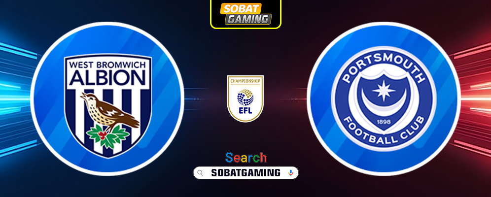 West Bromwich Albion vs Portsmouth 25 Januari 2025
