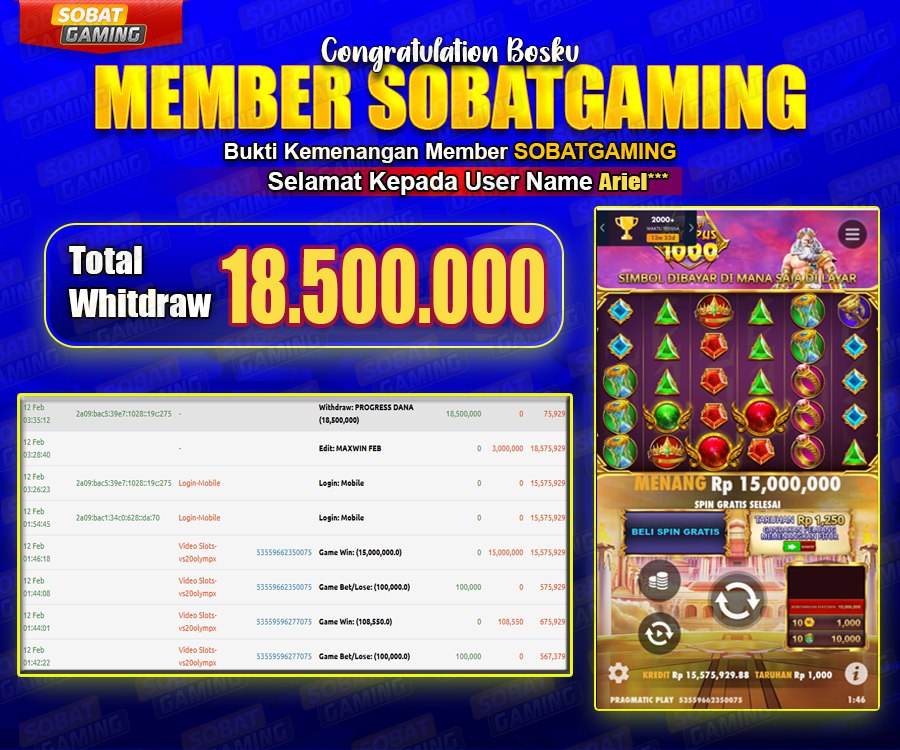 BUKTI JP 12 FEBRUARI 2025 LUNAS RP. 18.500.000,-