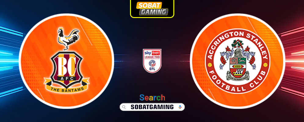 Bradford City vs Accrington Stanley 12 Februari 2025