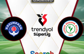 Kasimpasa vs Rizespor 09 Februari 2025