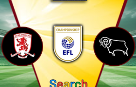 Middlesbrough Vs Derby County 01 Maret 2025