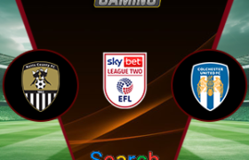 Notts County vs Colchester United 19 Februari 2025