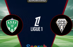 Saint Etienne Vs Angers 23 Februari 2025