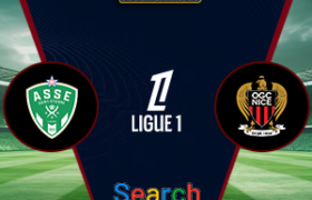 Saint Etienne Vs Nice 01 Maret 2025