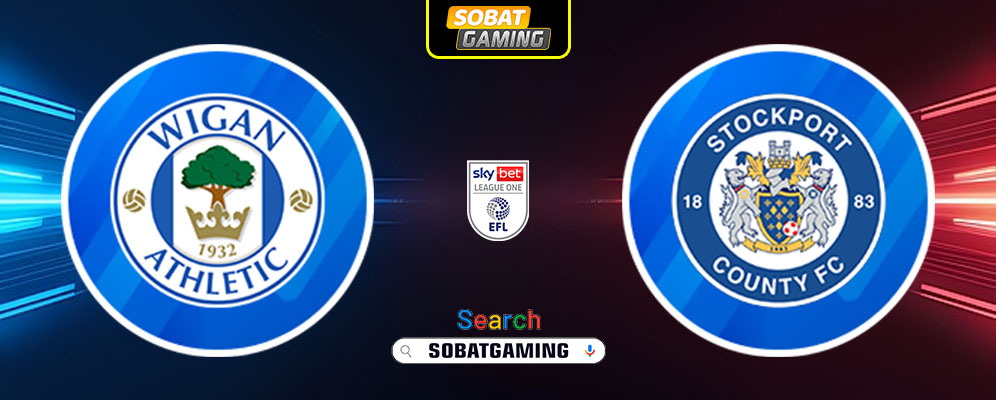 Wigan Athletic vs Stockport County 15 Februari 2025