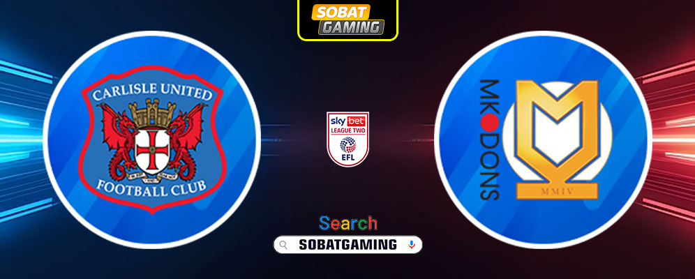 Carlisle United Vs Milton Keynes Dons 26 Maret 2025
