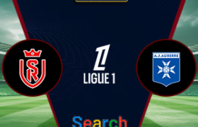 Reims Vs Auxerre 09 Maret 2025