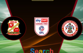 Swindon Town Vs Accrington Stanley 22 Maret 2025