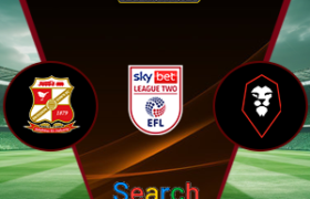 Swindon Town Vs Salford City 05 Maret 2025