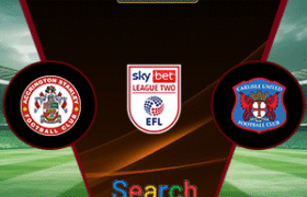 Accrington Stanley Vs Carlisle United 21 April 2025
