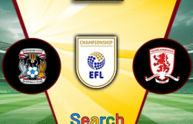 Coventry City Vs Middlesbrough 03 Mei 2025
