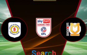 Crewe Alexandra Vs Milton Keynes Dons 21 April 2025