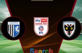 Gillingham Vs AFC Wimbledon 21 April 2025