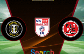 Harrogate Town Vs Fleetwood Town 21 April 2025