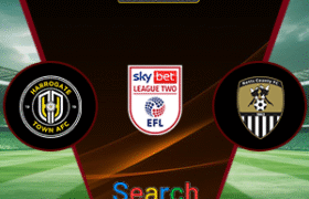 Harrogate Town Vs Notts County 26 April 2025