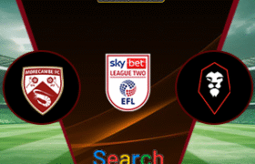 Morecambe Vs Salford City 21 April 2025