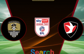 Notts County Vs Cheltenham Town 21 April 2025