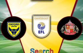 Oxford United Vs Sunderland 26 April 2025
