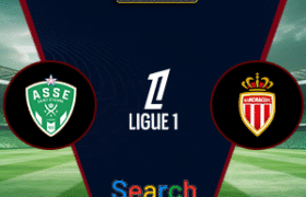 Saint-Etienne Vs As Monaco 04 Mei 2025