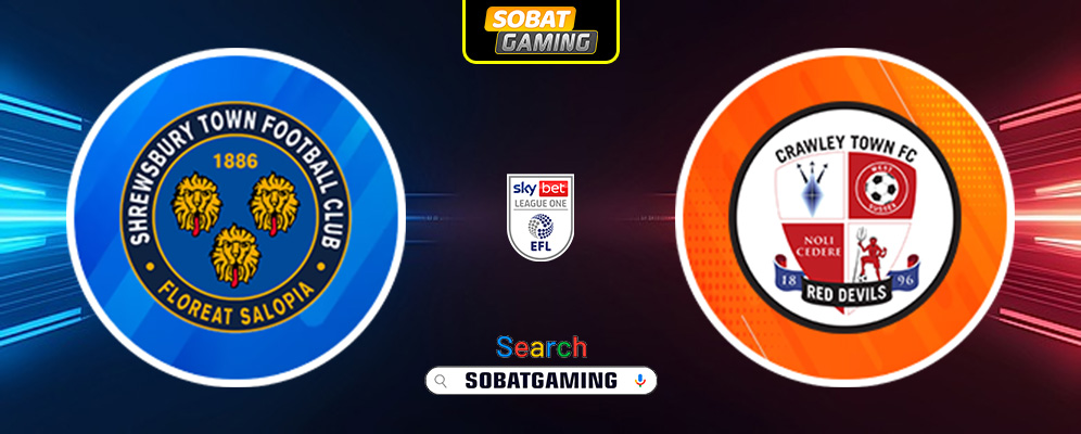 Shrewsbury Town Vs Crawley Town 03 Mei 2025