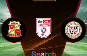 Swindon Town Vs Bromley 21 April 2025