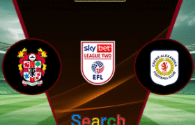 Tranmere Rovers Vs Crewe Alexandra 26 April 2025