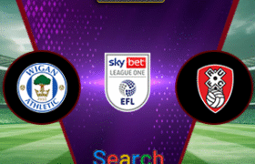 Wigan Athletic Vs Rotherham United 21 April 2025