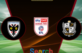 AFC Wimbledon Vs Port Vale 26 April 2025