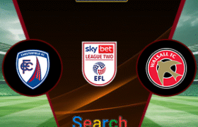Chesterfiled Vs Walsall 11 Mei 2025