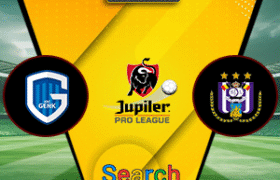 Genk Vs Anderlecht 25 Mei 2025