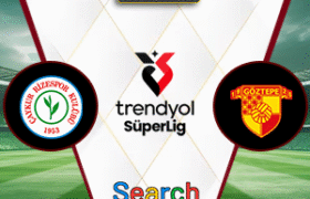 Rizespor Vs Goztepe SK 18 Mei 2025
