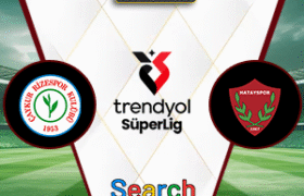 Rizespor Vs Hatayspor 31 Mei 2025
