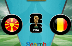North Macedonia Vs Belgium 07 Juni 2025