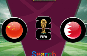China Vs Bahrain 10 Juni 2025