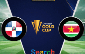 Dominican Republic Vs Suriname 23 Juni 2025