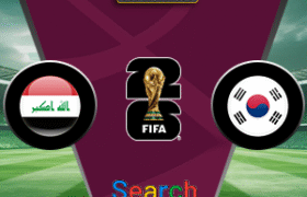 Iraq Vs South Korea 06 Juni 2025