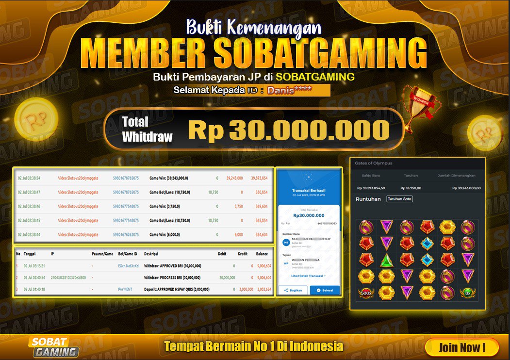 BUKTI JP 02 JULY 2025 LUNAS RP. 30.000.000,-