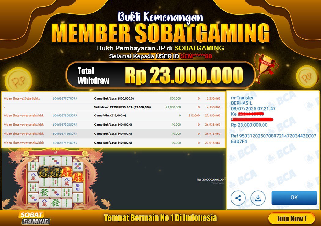 BUKTI JP 08 JULY 2025 LUNAS RP. 23.000.000,-
